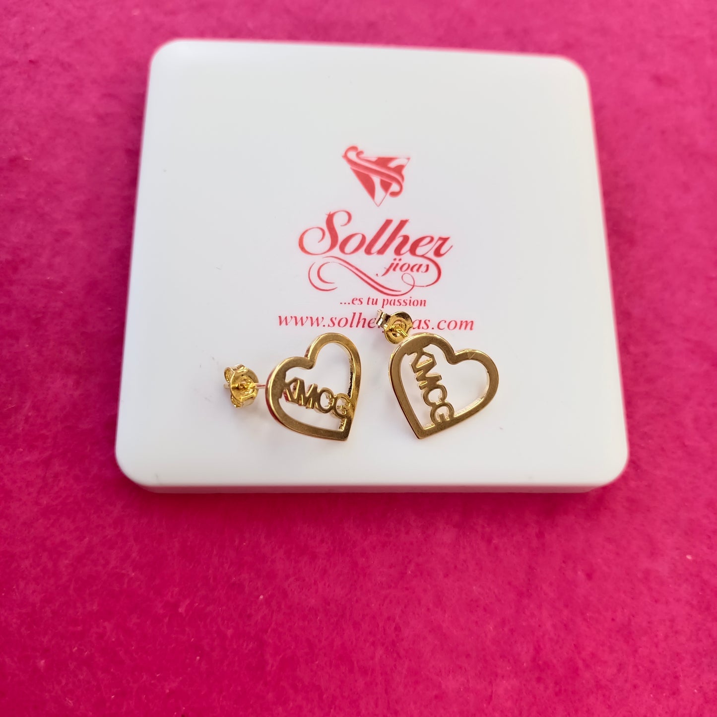 Pendientes Personalizados 💓 Gold.