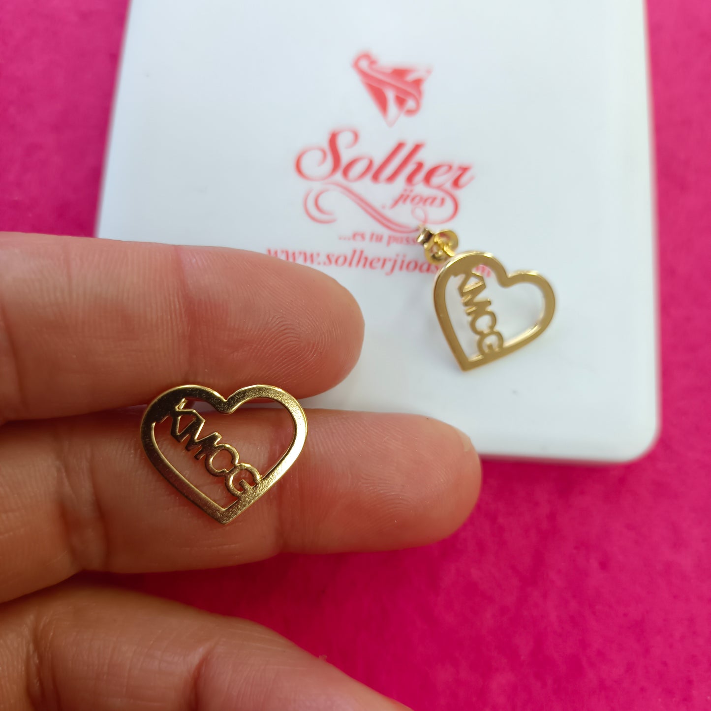 Pendientes Personalizados 💓 Gold.