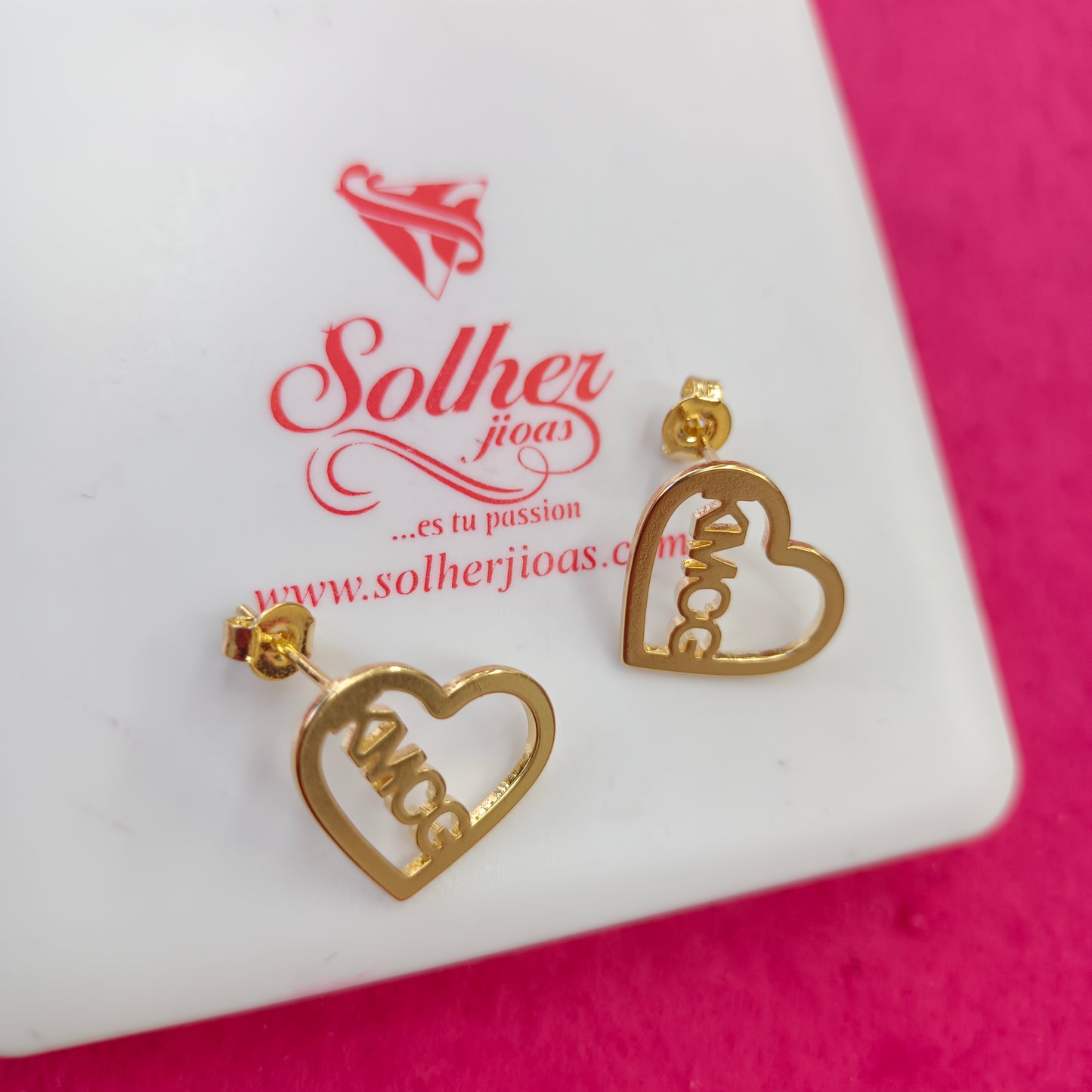 Pendientes Personalizados 💓 Gold.