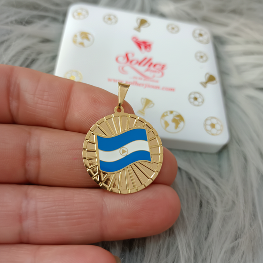 Colgante Medalla 🏅 Nicaragua 🇳🇮 T: M