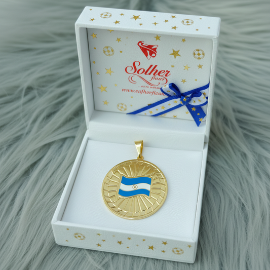 Colgante Medalla 🏅 Nicaragua T: L