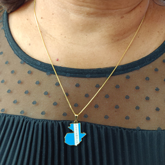 Cadena con Colgante Guatemala Gold.