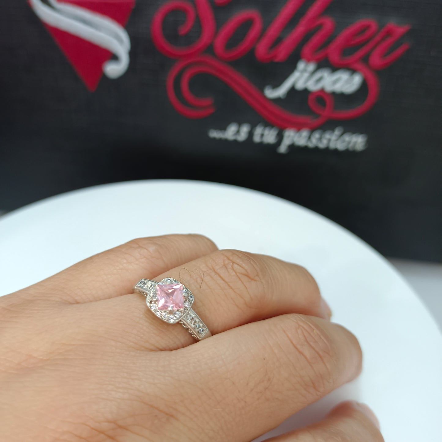 Anillo Rosalinda Silver