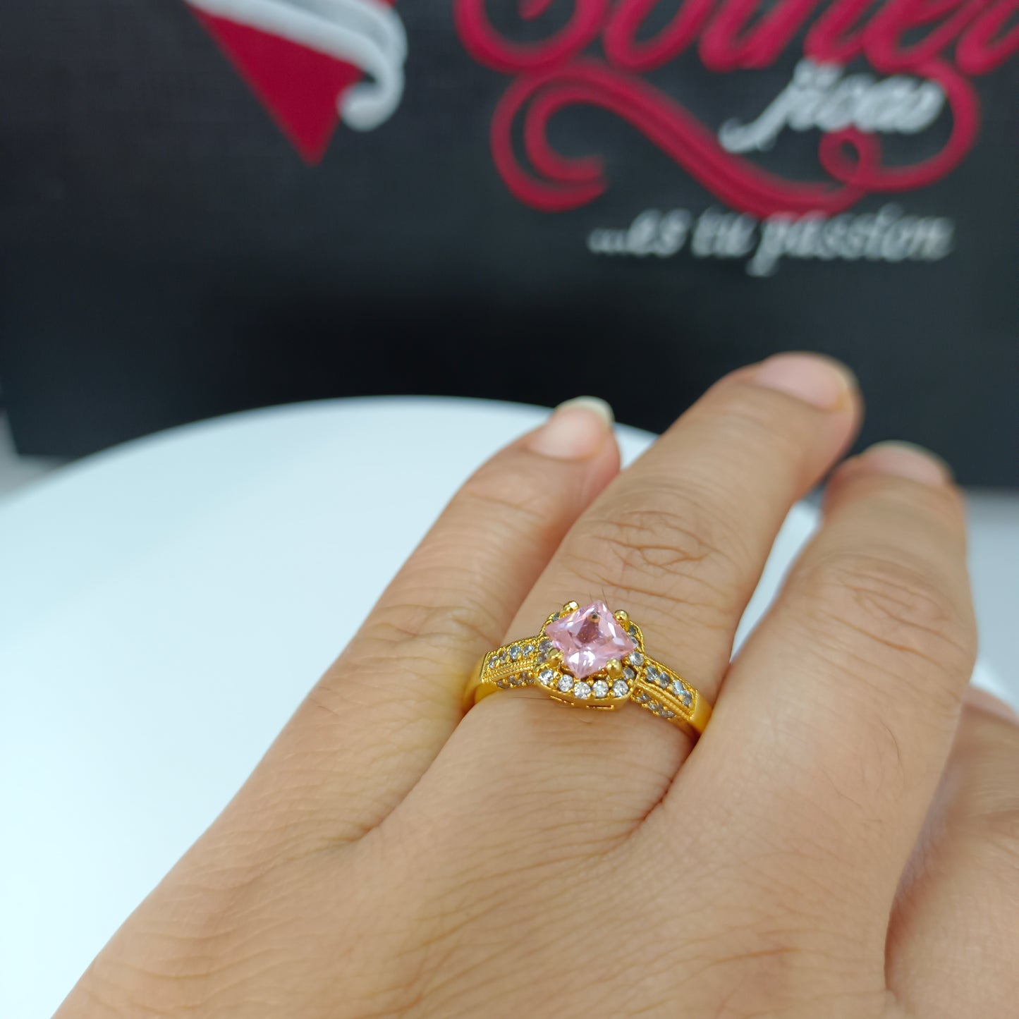 Anillo Rosalinda Gold