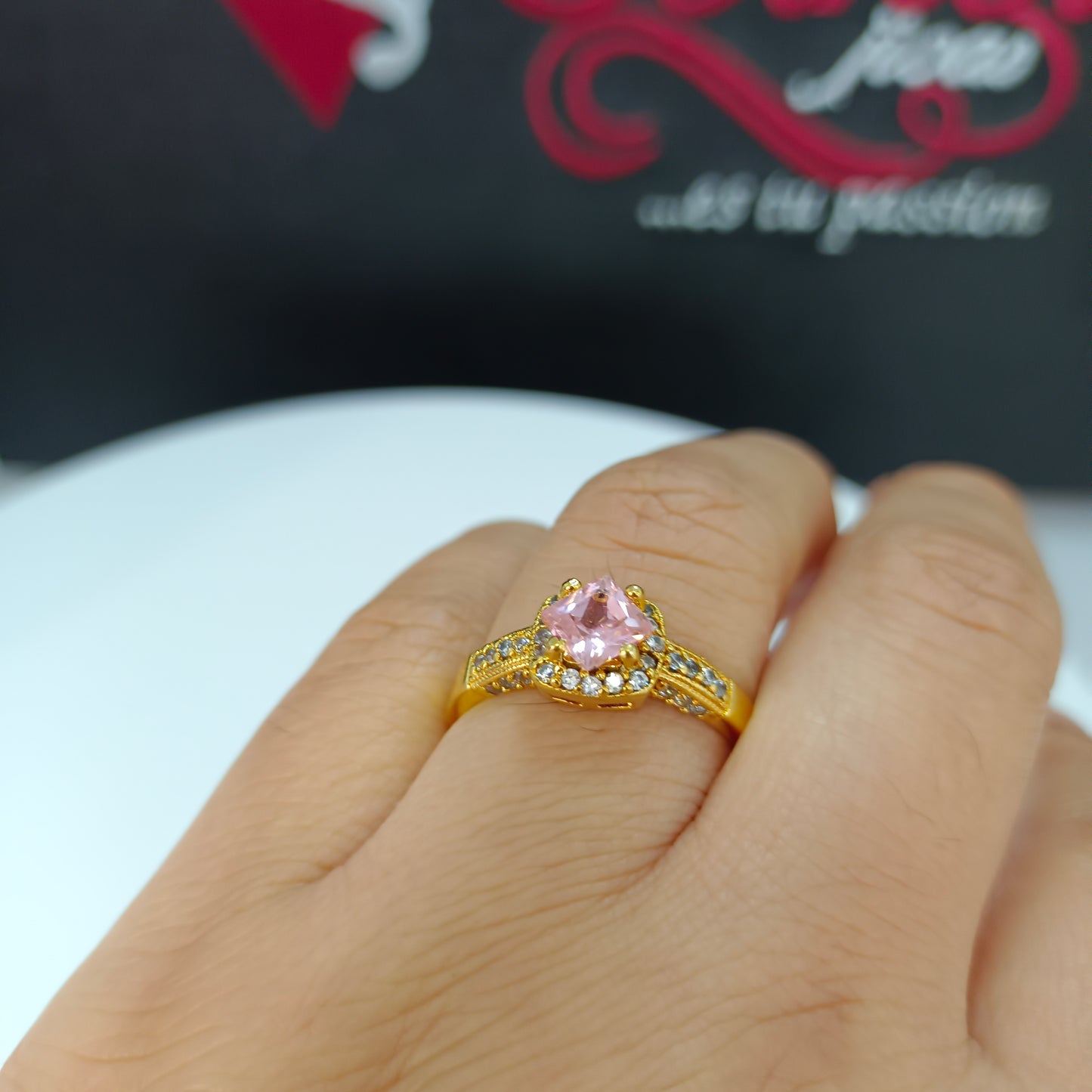 Anillo Rosalinda Gold