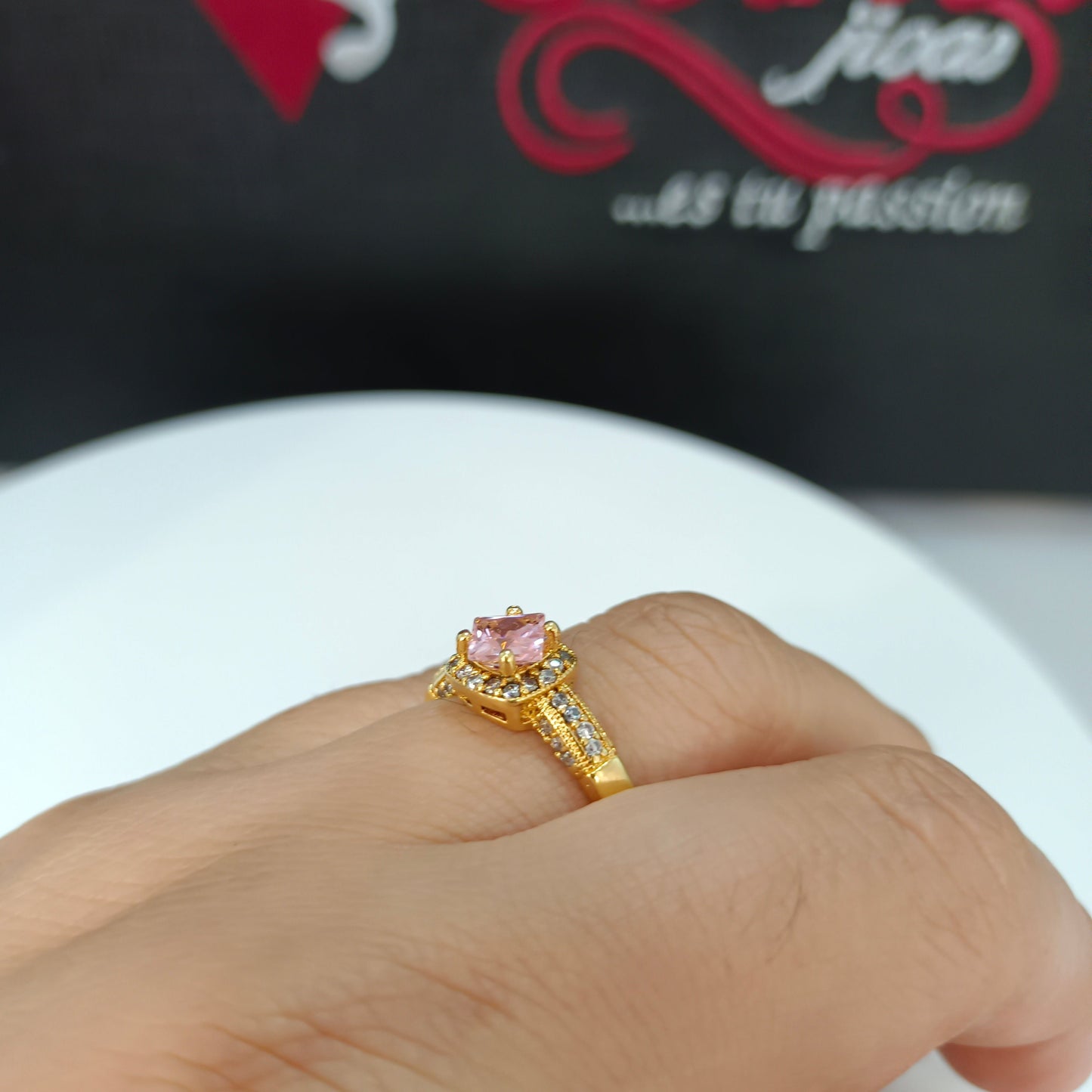 Anillo Rosalinda Gold