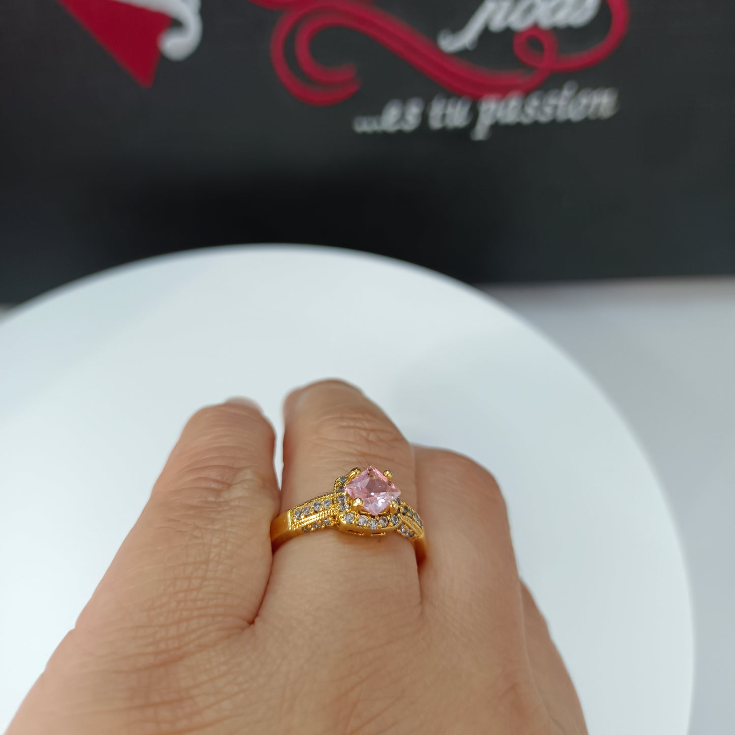 Anillo Rosalinda Gold