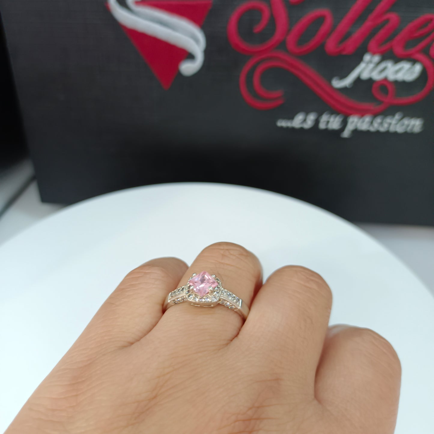 Anillo Rosalinda Silver