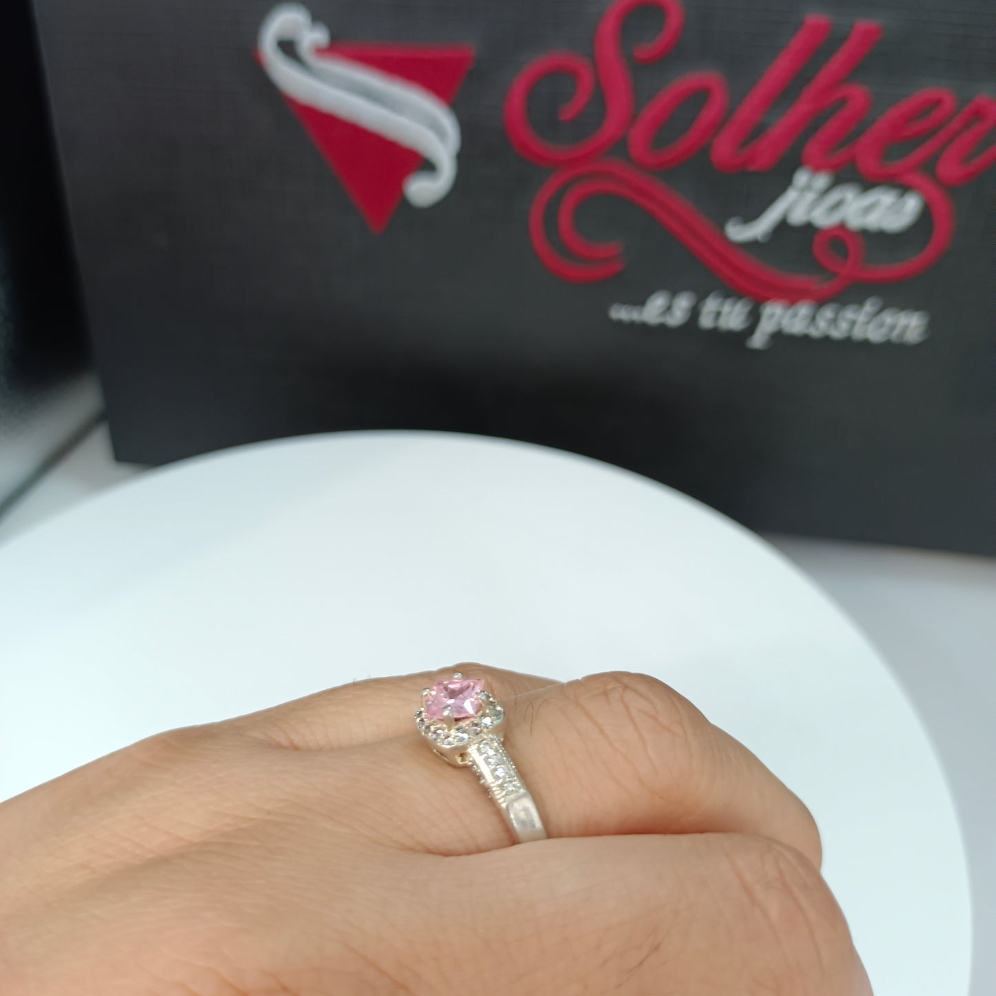 Anillo Rosalinda Silver