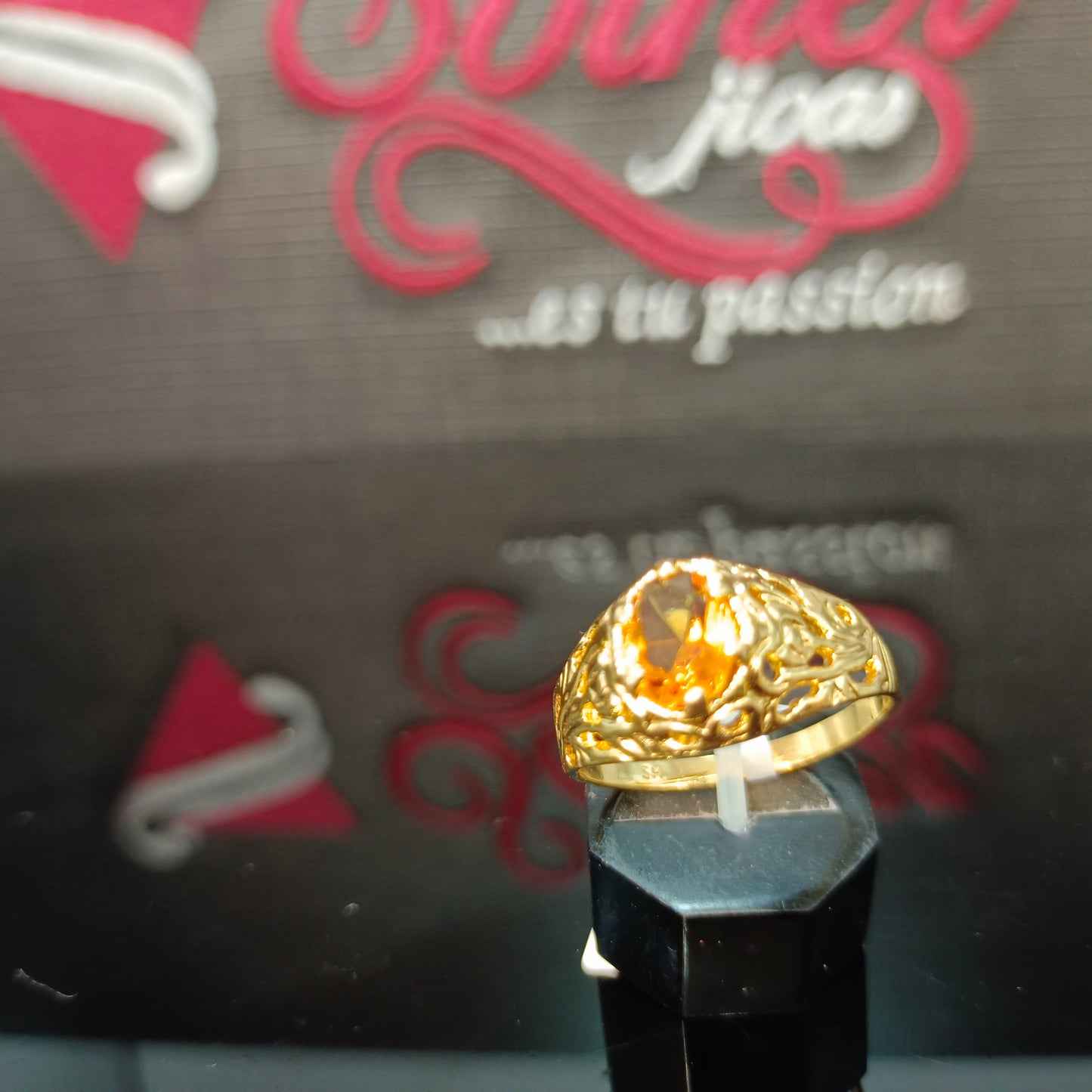 Anillo Laberinto Topac Gold