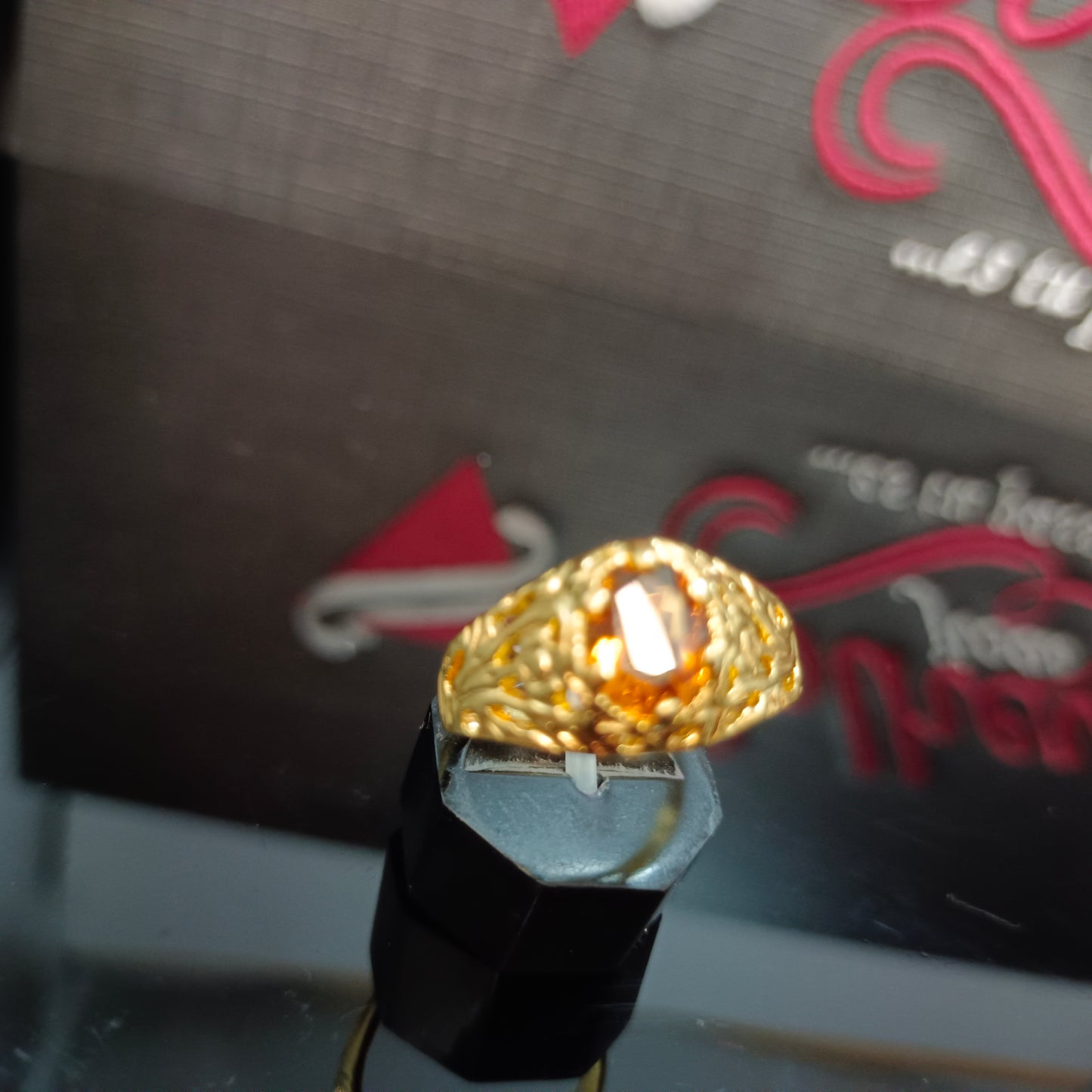 Anillo Laberinto Topac unisex Gold