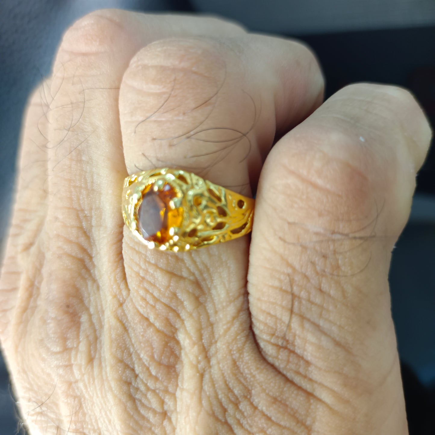 Anillo Laberinto Topac Gold