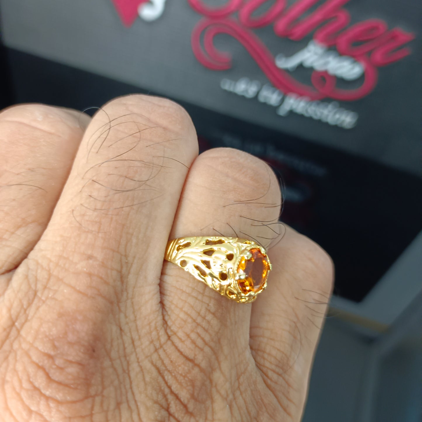 Anillo Laberinto Topac Gold