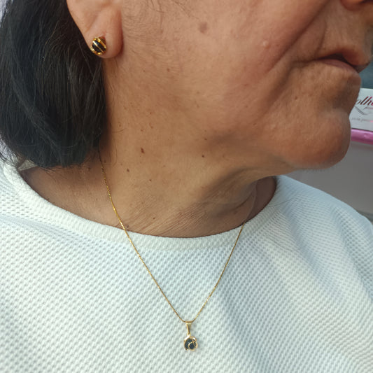 Conjunto Perlado Onix Gold.