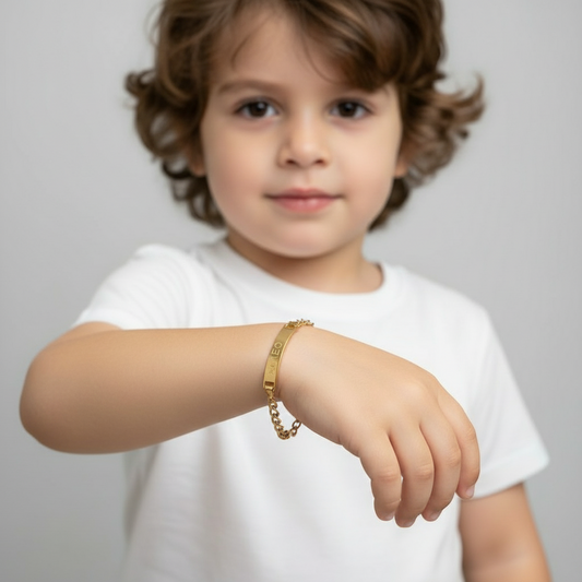 Pulsera personalizado Gold.