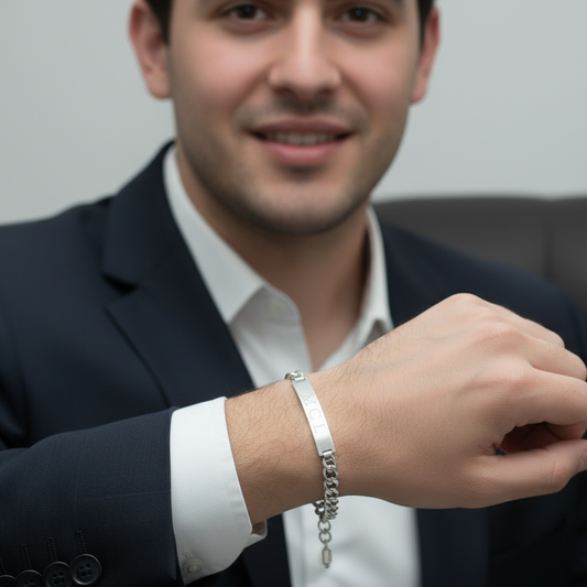 Pulsera Personalizada Plata