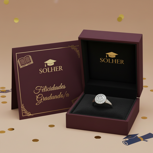 Anillo Circonitas  Plata