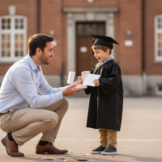 Anillo Graduación 🎓 para Niño  Gold