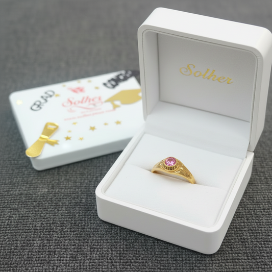 Anillo  Graduación 🎓 niña    Gold