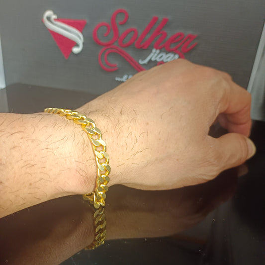 Pulsera  Tejido Cubano Silver and Gold. Gracias. 9