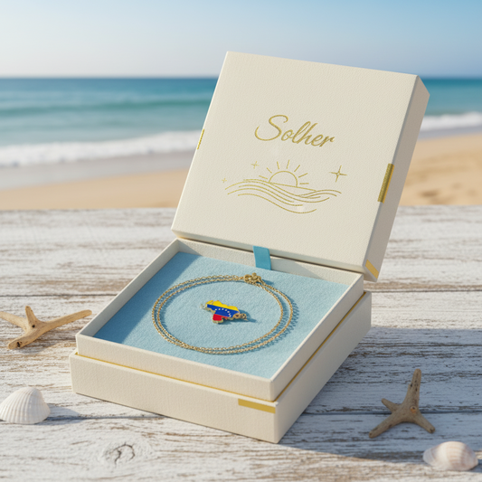 Tobillera Venezuela Gold.