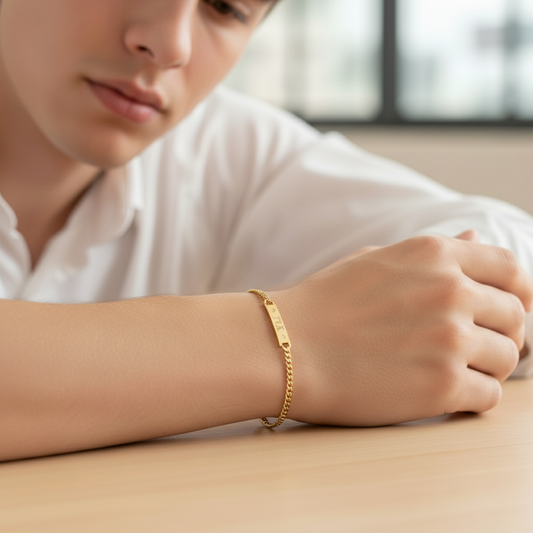 Pulsera Personalizado Gold.