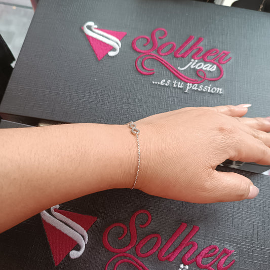 Pulsera Infinito Plata