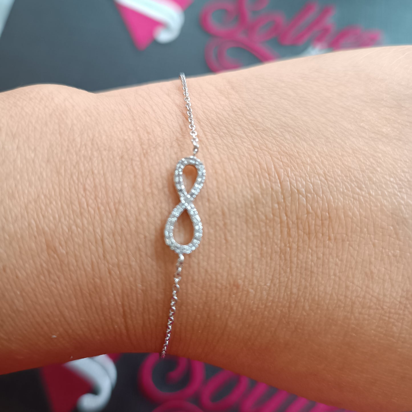 Pulsera Infinito Plata