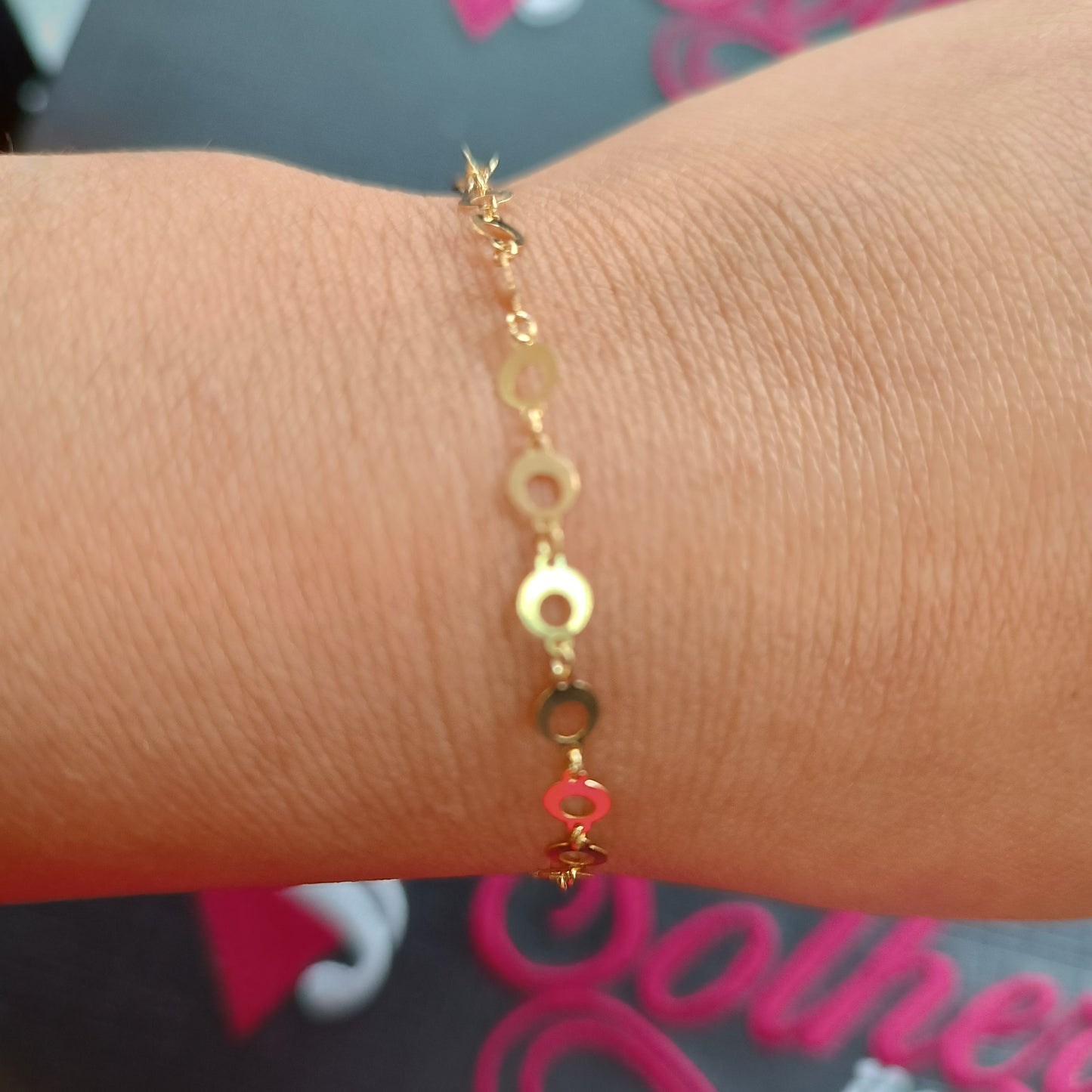 Pulsera Mini circuito Gold