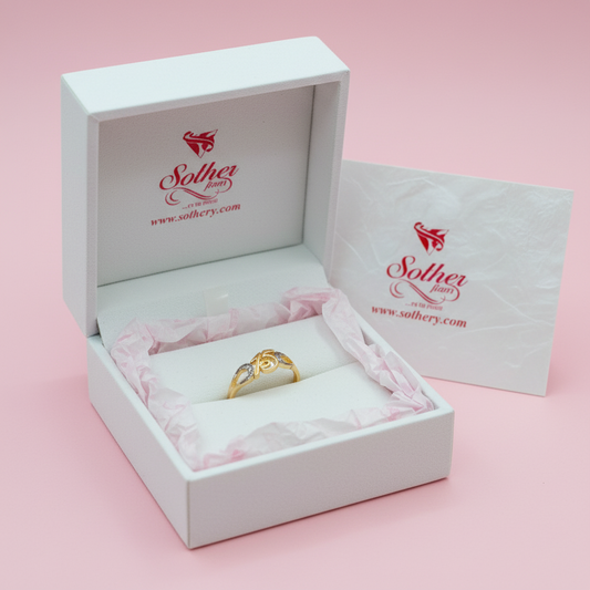 Anillo 15 años con circonitas finas