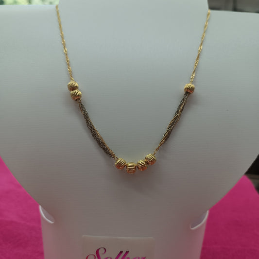 Gargantilla 3 esferas