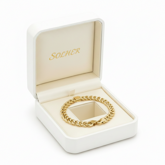 Pulsera de caballero 100% en Oro de 18 Kl.