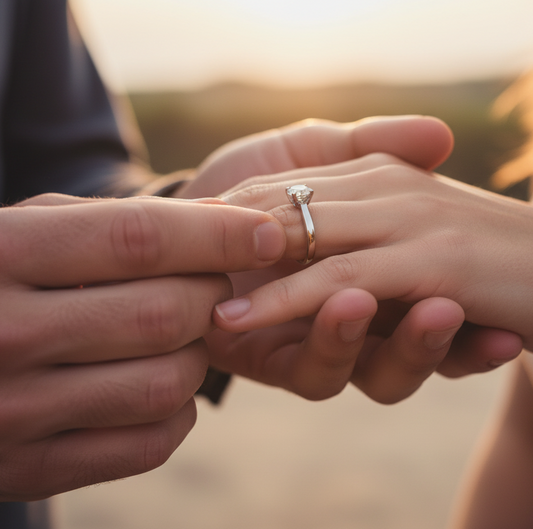Sortija en Oro blanco de 18 Kl. con circonita.  Medidas del detalle central de la sortija: 5x5mm.