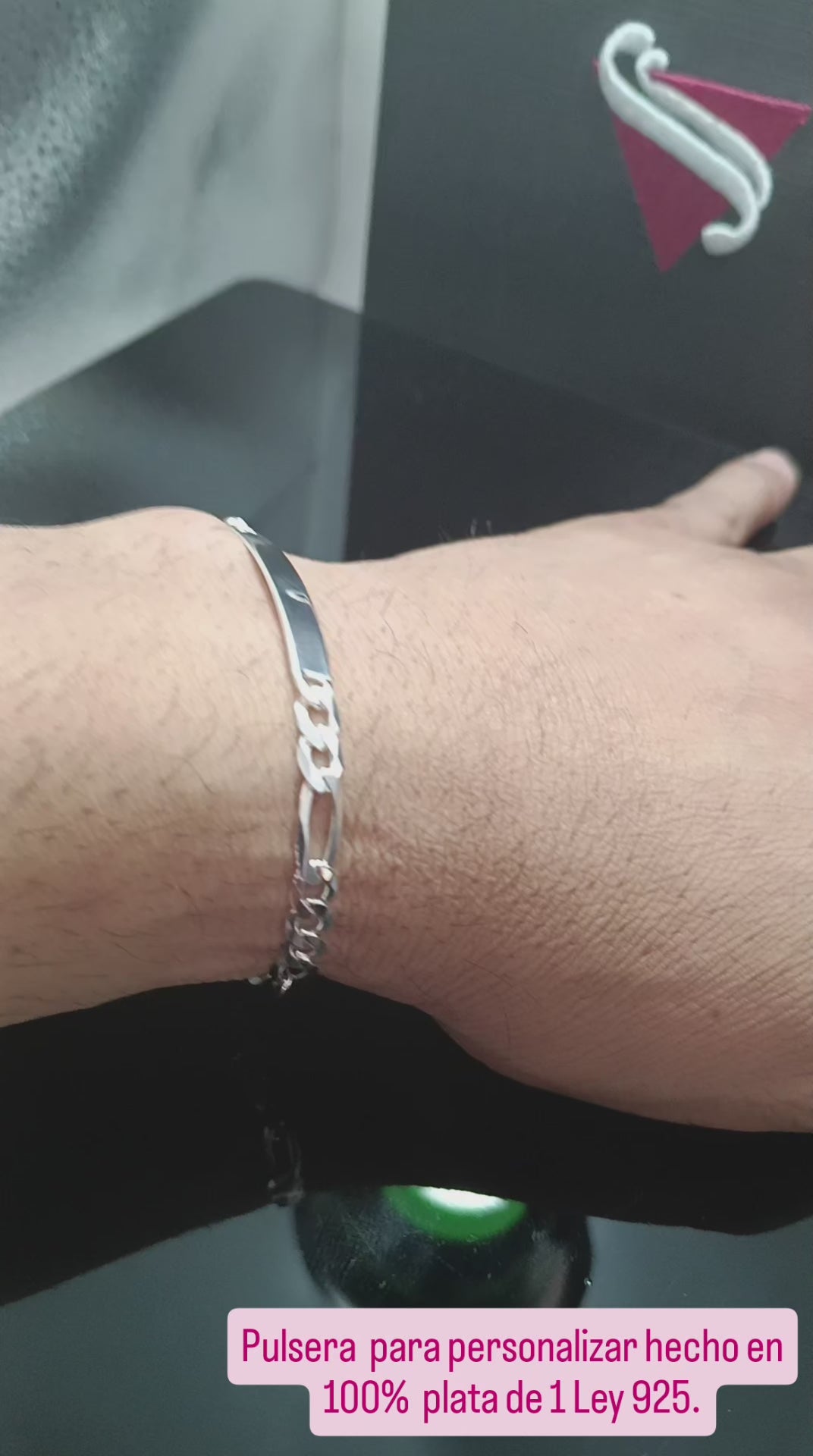 PULSERA PLATA 925 NO ME OLVIDES PROGRAMADA P. 150