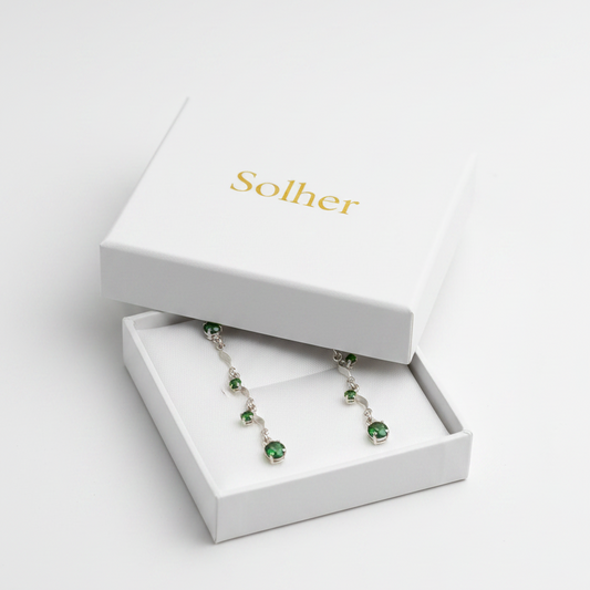 Pendientes Peritodo Silver.