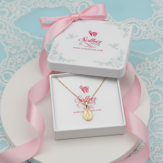 Cadena con Colgante virgen  Gold T.S. .