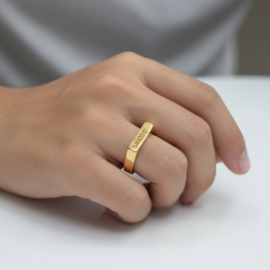 Anillo 15 años Unisex  Gold. (
