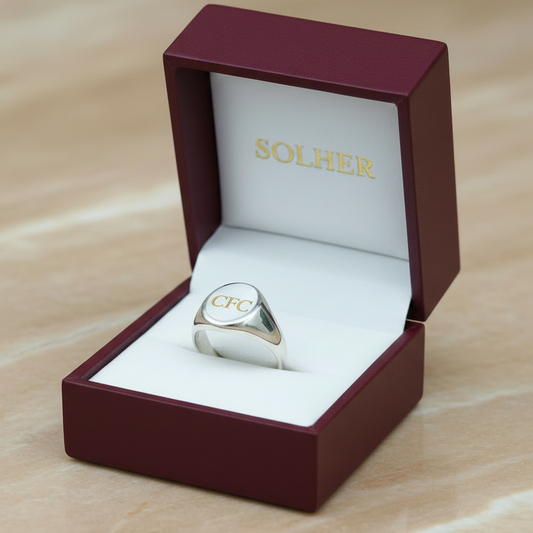 ANILLO PLATA 925 SELLO OVALADO