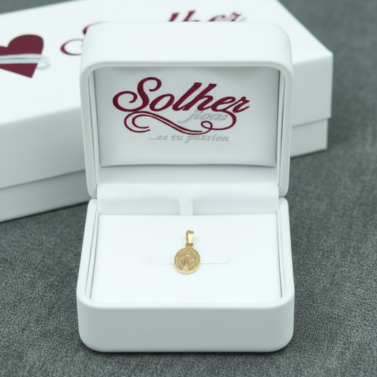 Colgante Virgen  Gold T. S