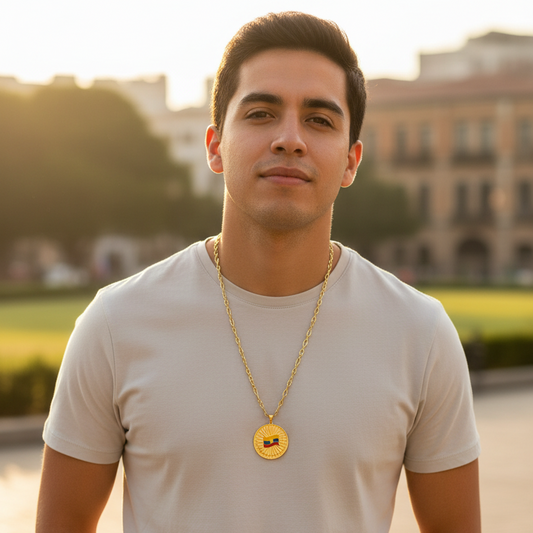 Cadena con Medalla L🏅 Ecuador 🇪🇨