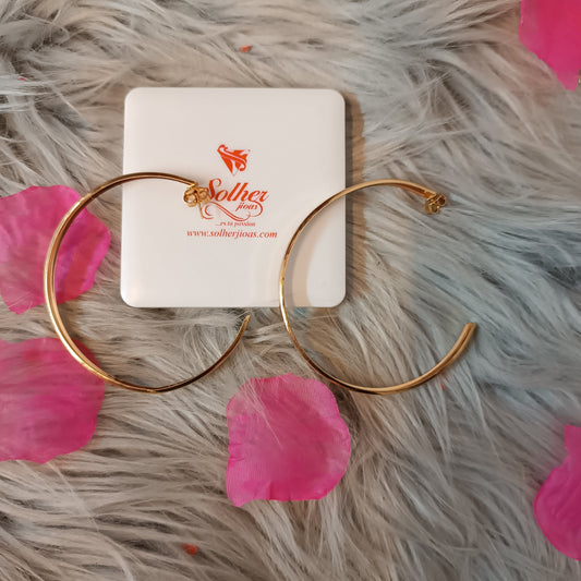 Argollas Lisa XXL Gold