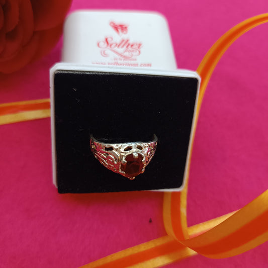Anillo San Jordi con Piedra Swaroki